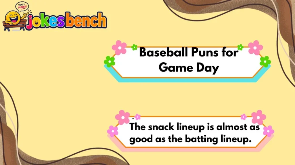 Baseball Puns for Game Day