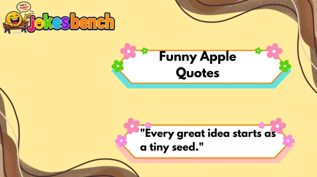 Funny Apple Quotes