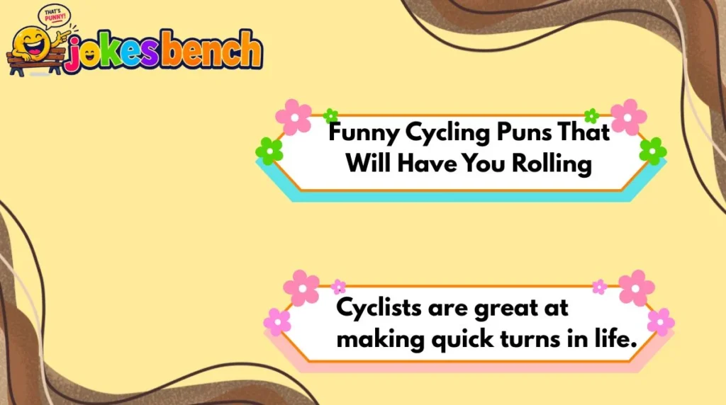 Funny Cycling Puns That Will Have You Rolling