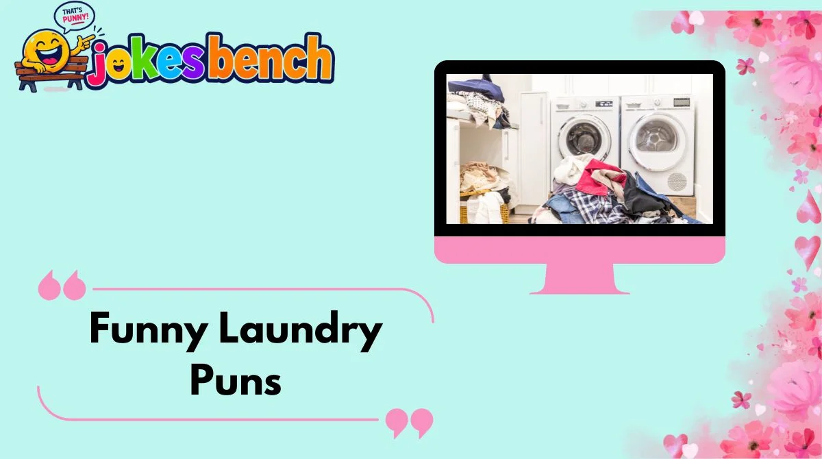 Funny Laundry Puns