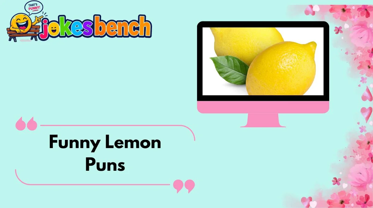 Funny Lemon Puns