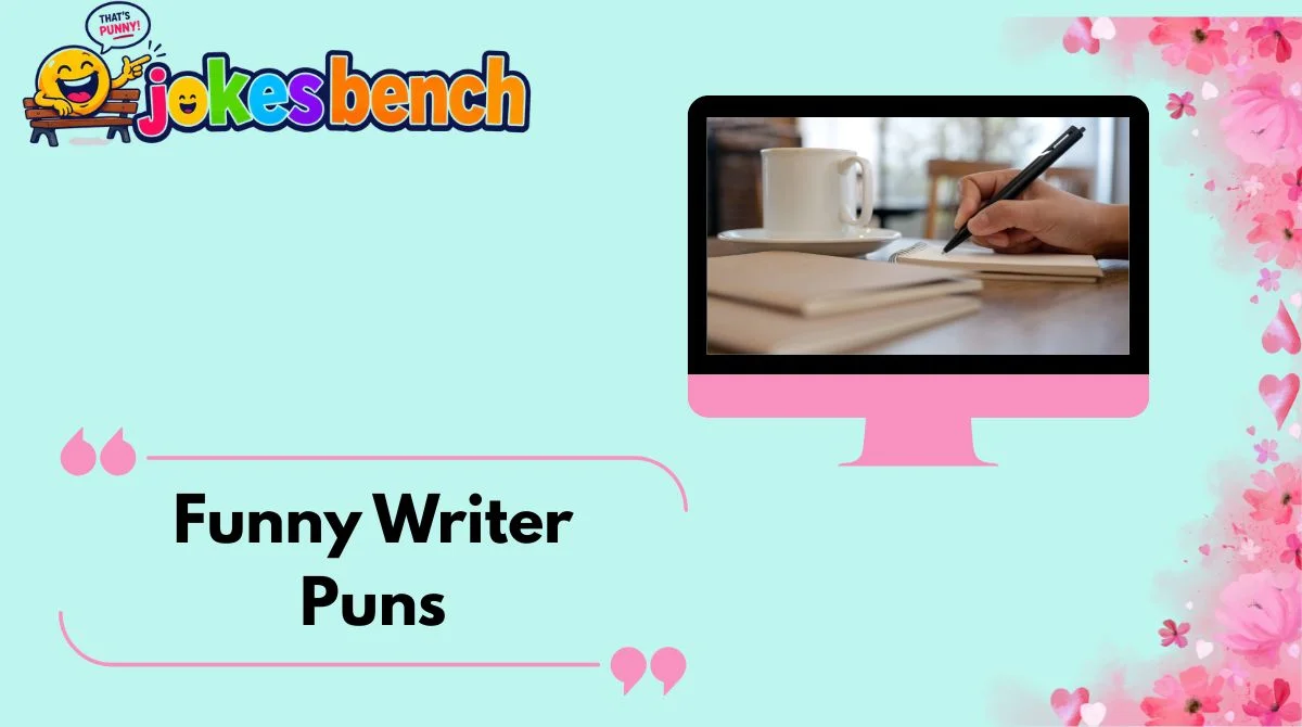Funny Writer Puns