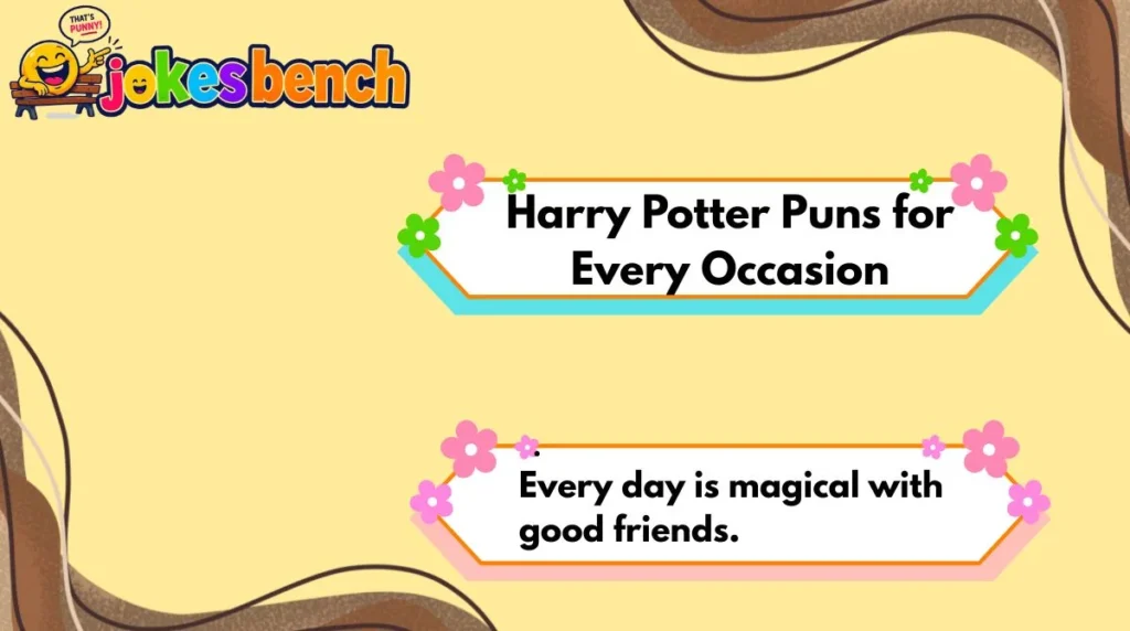 Harry Potter Puns for Every Occasion