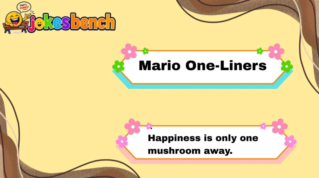 Mario One-Liners