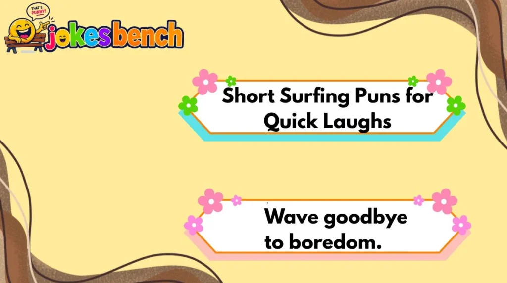 Short Surfing Puns for Quick Laughs