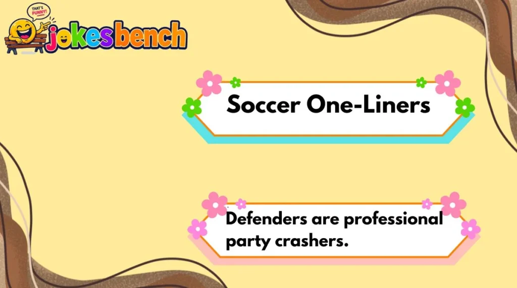 Soccer One-Liners