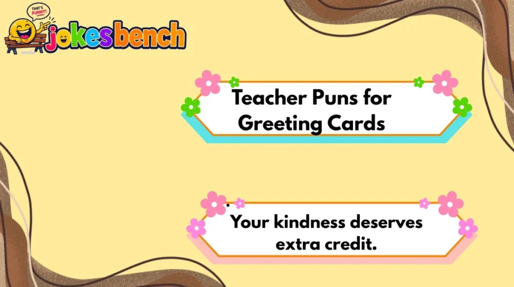 Teacher Puns for Greeting Cards