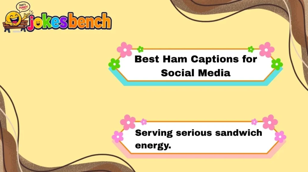 Best Ham Captions for Social Media