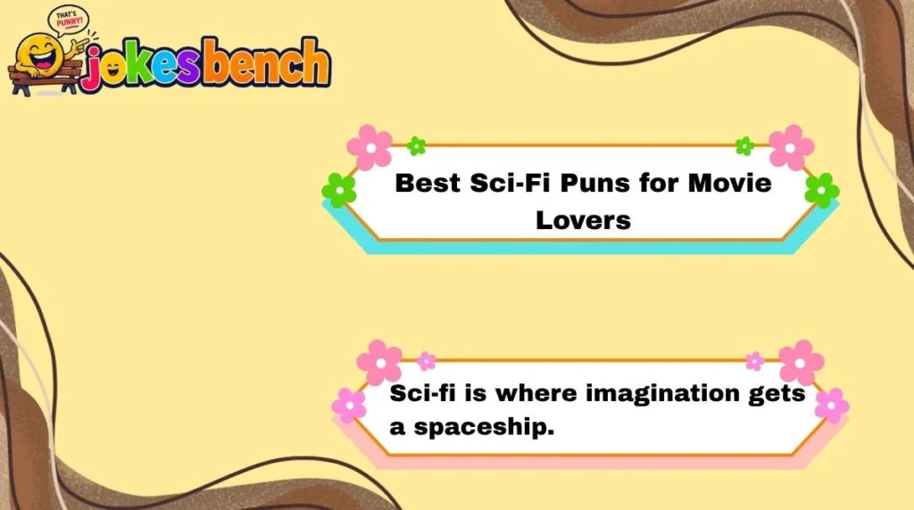 Sci-fi is where imagination gets a spaceship.