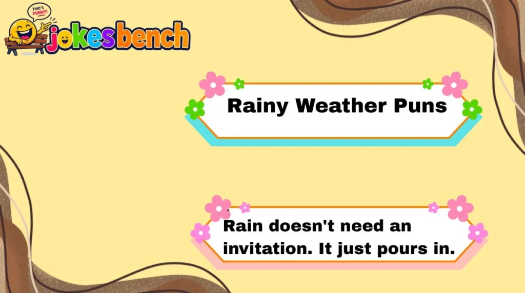 Rainy Weather Puns