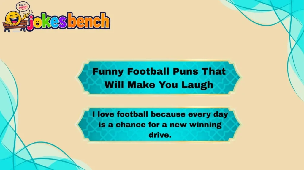 Funny Football Puns That Will Make You Laugh