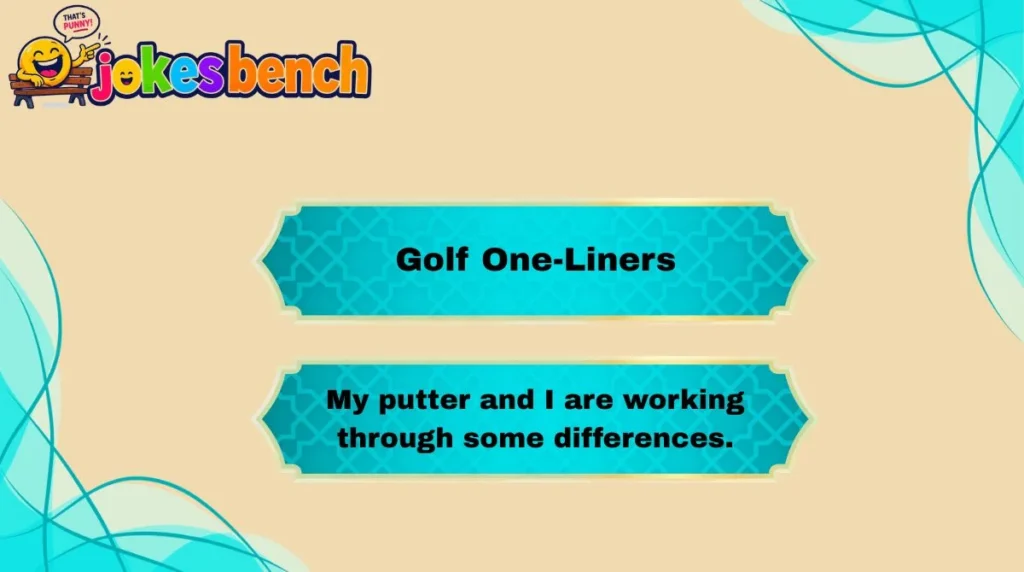 Golf One-Liners