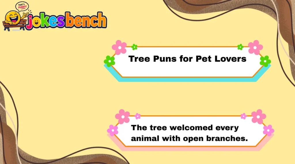 Tree Puns for Pet Lovers